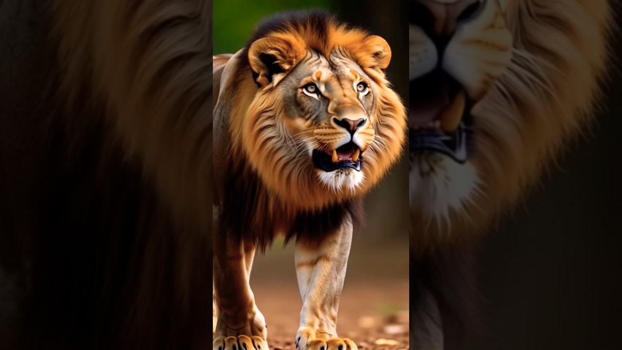 शेर और मगरमच्छ की लड़ाई 🥊 | बुद्धि से जीत की कहानी | Animal Story Hindi 