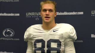 Penn State’s Mike Gesicki on James Franklin’s Big Ten coach of the year honors