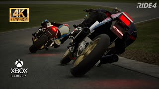 RIDE 4 | 1986 Yamaha FZ-750 (S726) @ VIR South - 5L Race & TA | Xbox Series X | 4K | Gameplay screenshot 3