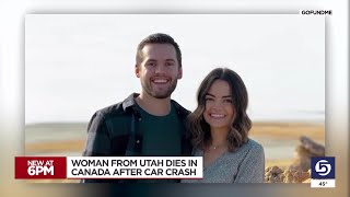 Utah woman dies in Canada after car accident while traveling to family funeral