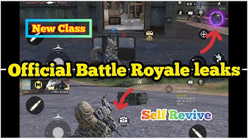 New Self Revive & New Desperado Class GamePlay in BATTLE ROYALE COD MOBILE