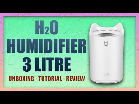 humidifier3000ml / 3L Ultrasonic USB Air Humidifier / Diffuser- FIRST USE