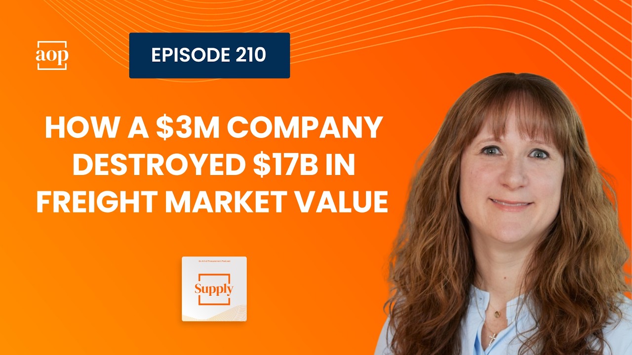 How a $3M Company Destroyed $17B in Freight Market Value