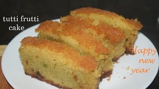 cake fruit recipe cooker pressure kannada tutti frutti plum