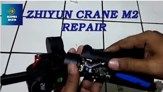 zhiyun crane m2 repair cara bongkar