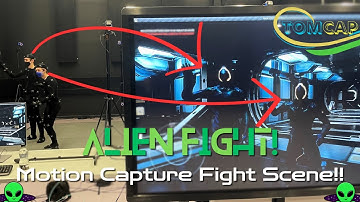 ALIEN FIGHT! - A Sci-Fi Motion Capture Fight Scene (Tom Cap)