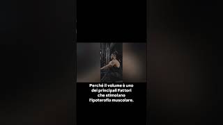 IPERTROFIA. COS' È  IL VOLUME DI ALLENAMENTO E COME CALCOLARLO#workouttips #allenamento #perte#massa