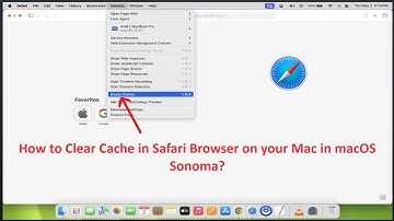 How to Clear Cache in Safari Browser on your Mac in macOS Sonoma?