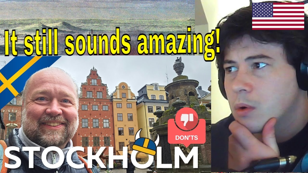 American Reacts The Don'ts of Visiting Stockholm