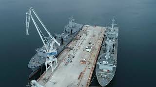 Auxiliary Oiler Replenishment ships designed and built by Navantia  Cantabria (A15) & Supply (A195)