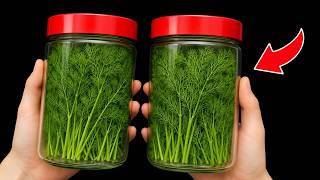 Stop freezing your DILL ! Chef’s secret to fresh DILL  for months screenshot 2