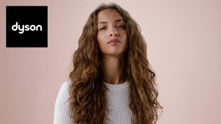 How to create beachy curls using the NEW Dyson Airwrap Diffuser attachment