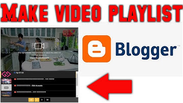 Make video playlist on blogger easy | How to make video playlist on blogger for free