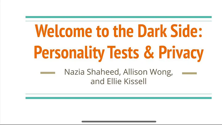 Shaheed, Wong, and Kissell Article Presentation
