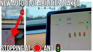 🛑🚦 Teslas Will Soon Automatically Stop at Stop Signs and Lights! | Full Overview | Full Self Driving