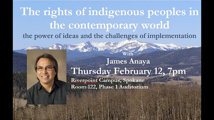 The rights of indigenous peoples - James Anaya