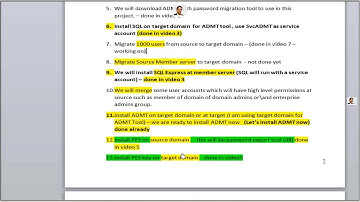 ACTIVE DIRECTORY Migration project Part 12  by Enayat Meer