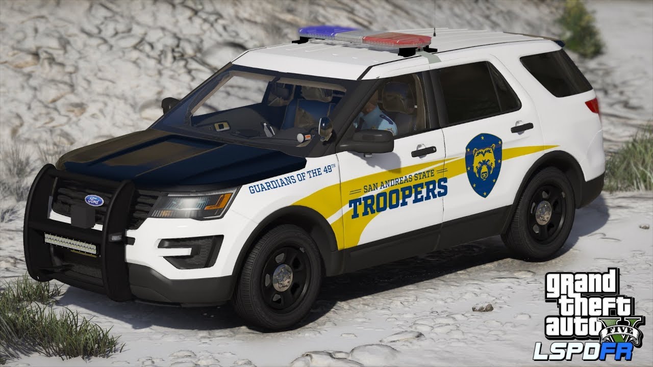 GTAV-LSPDFR Day-330 Alaska State Troopers, Helicopter helps with ...