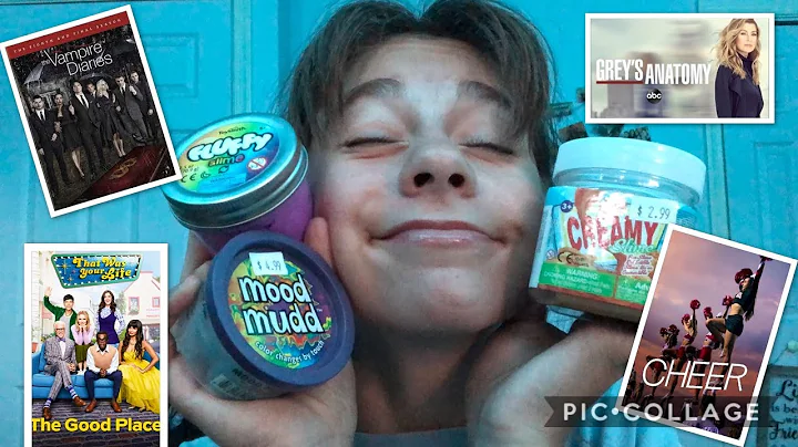 asmr~ whispering to you about my favorite netflix shows and playing with slime😌💻