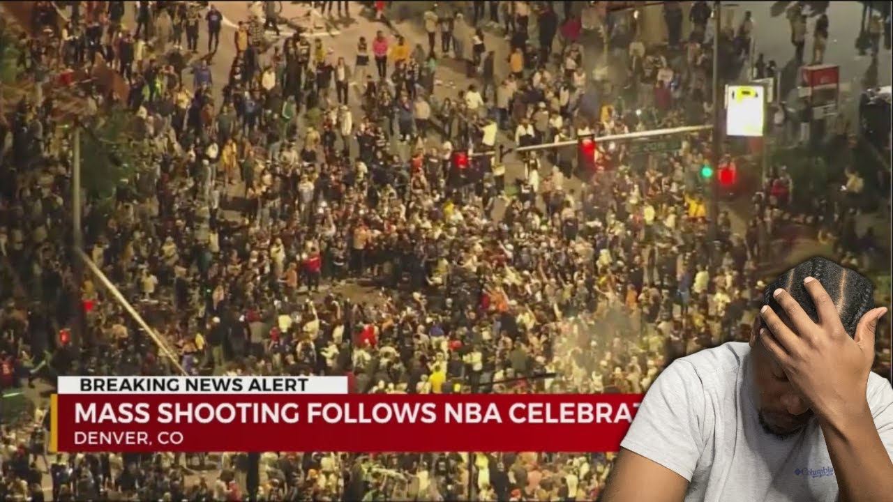 DENVER SHOOTING : 9 Injured after NBA Championship Win - YouTube