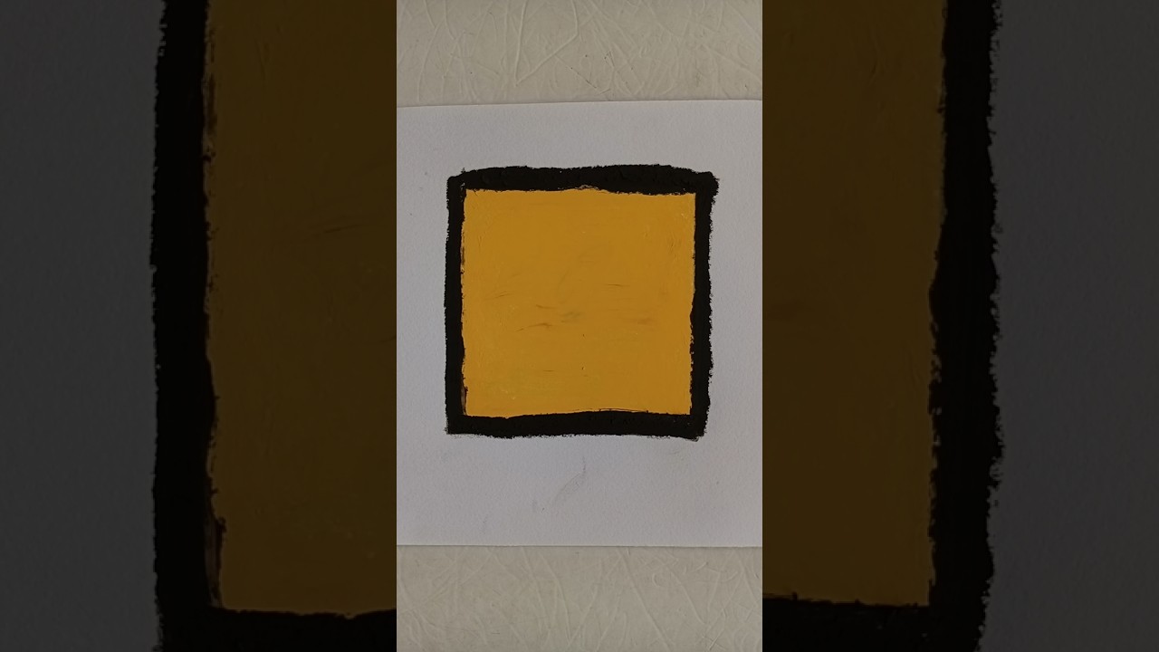 coloring yellow-young carrot color square calming, relaxing, slowly for adults 