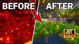 How I Transformed The Nether In Minecraft! screenshot 2