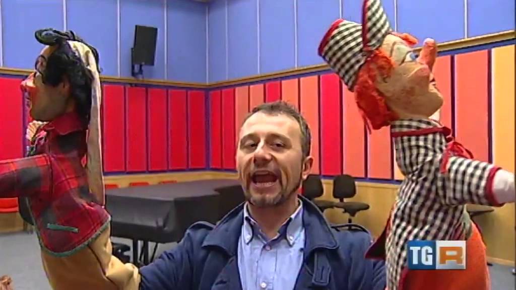 Burattini di Riccardo al Tg3 Emilia-Romagna