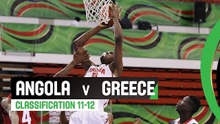 Angola v Greece - Classification 11-12 Full Game
