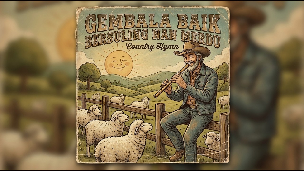 Gembala Baik Bersuling Nan Merdu (Country Version) | Tradisional Hymn with a Country Twist 🪵🐑