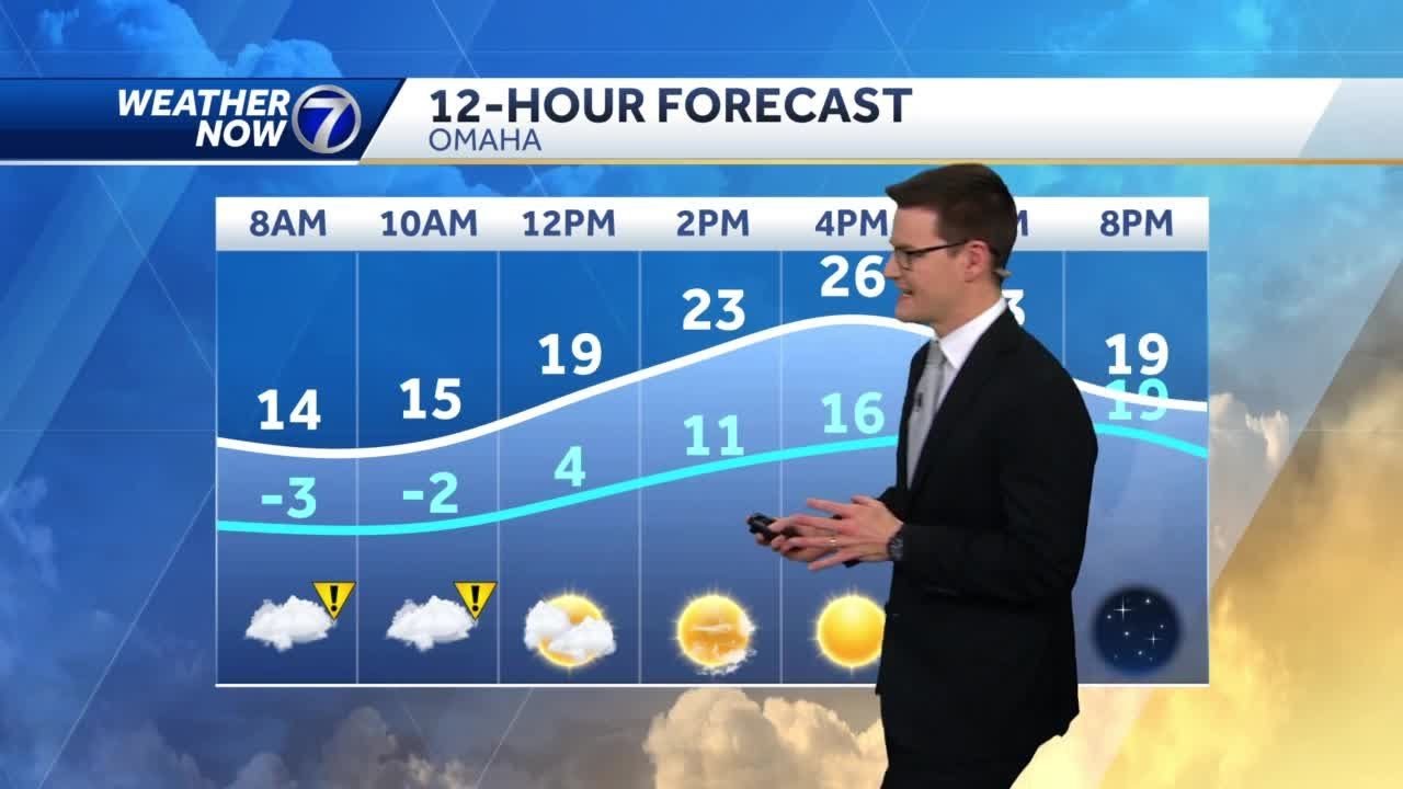 Wind chills dropping below zero Thursday morning - YouTube