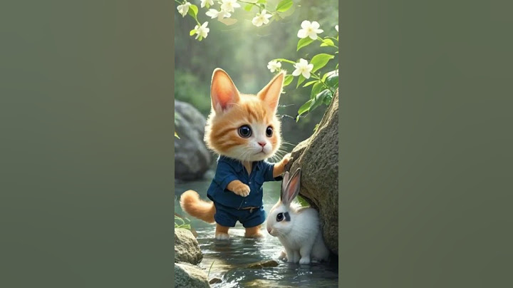 "Tiny Kitten, Big Hero: Milo Saves a Bunny Trapped Under a Rock 🐾🔥"#viral#trending#ytshorts#kitten