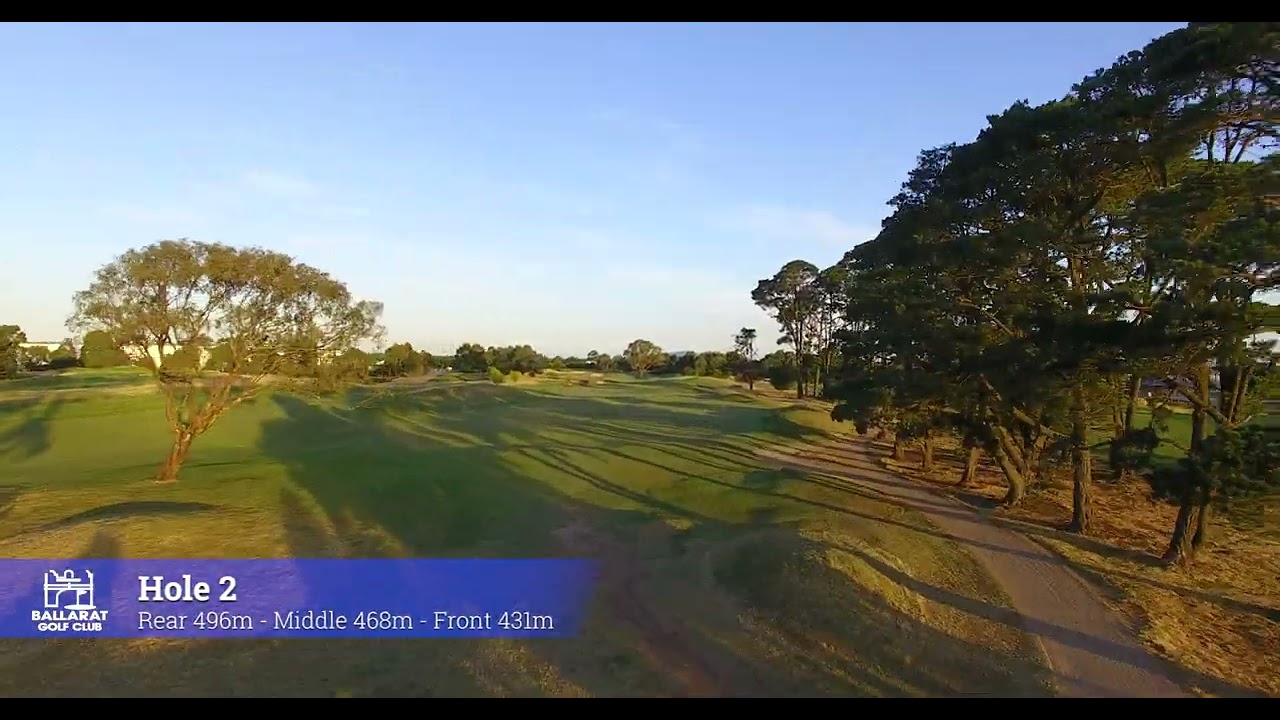 2025 Ballarat Golf Club - Hole 2 Tour