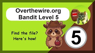 Overthewire - Bandit - Level 5 - Linux Find Command - By Size