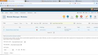 Icecast Stream Audio Player Joomla Module