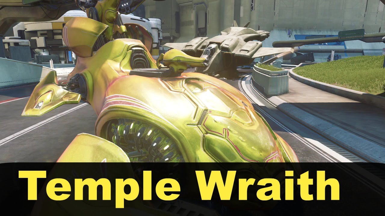 Halo 5 : Guardians - Vehicle Showcase - Temple Wraith !