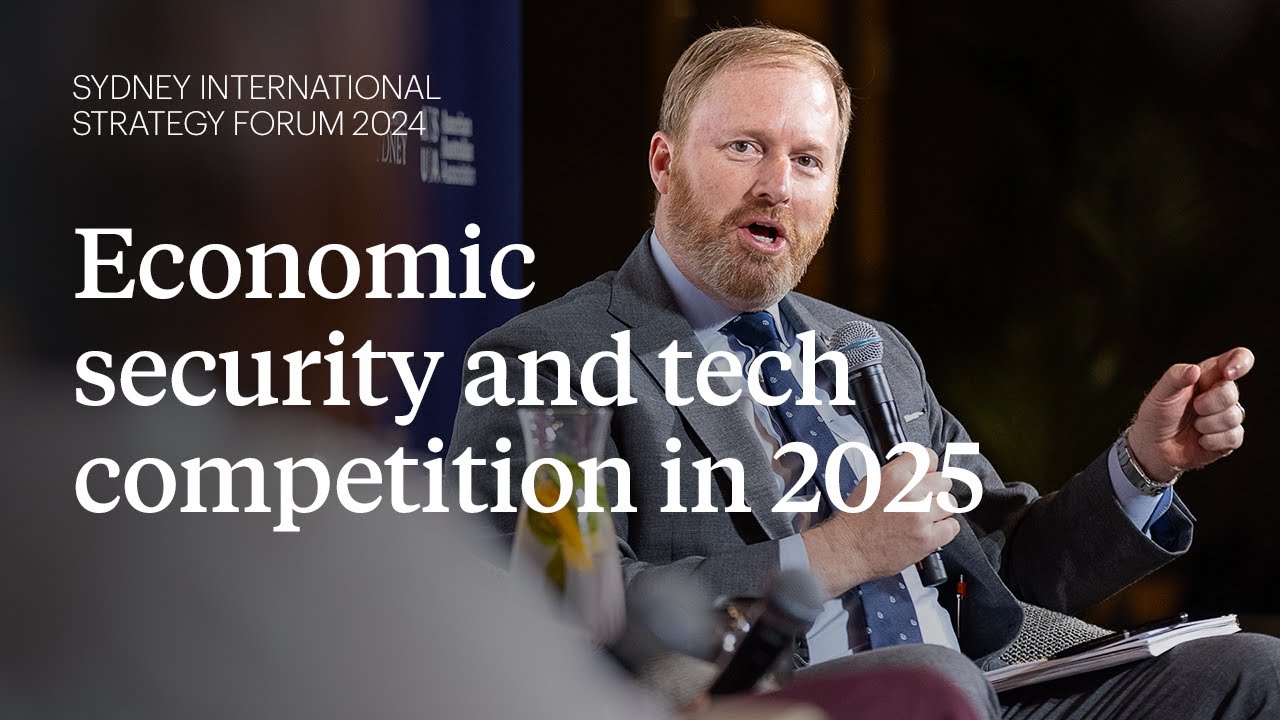 Economic security and tech competition in 2025 | SISF 2024