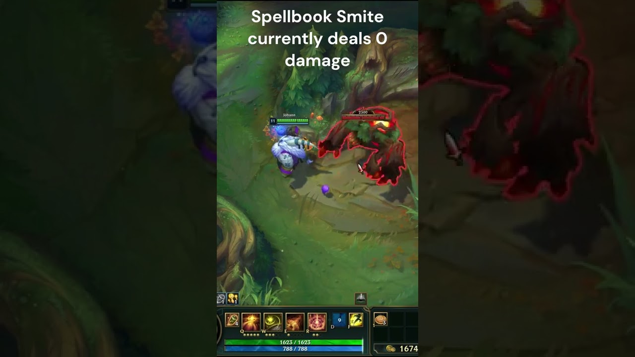 Unsealed Spellbook Smite Is Bugged