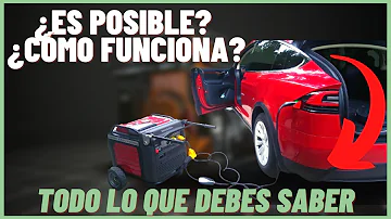 ¿Se puede usar un alargador para cargar el Tesla?