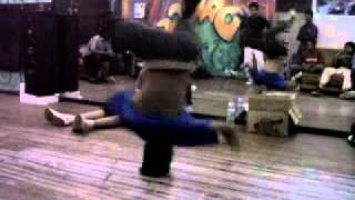 Underdog Kombat Crew Headspins Rehearsal At Remo D. Studio