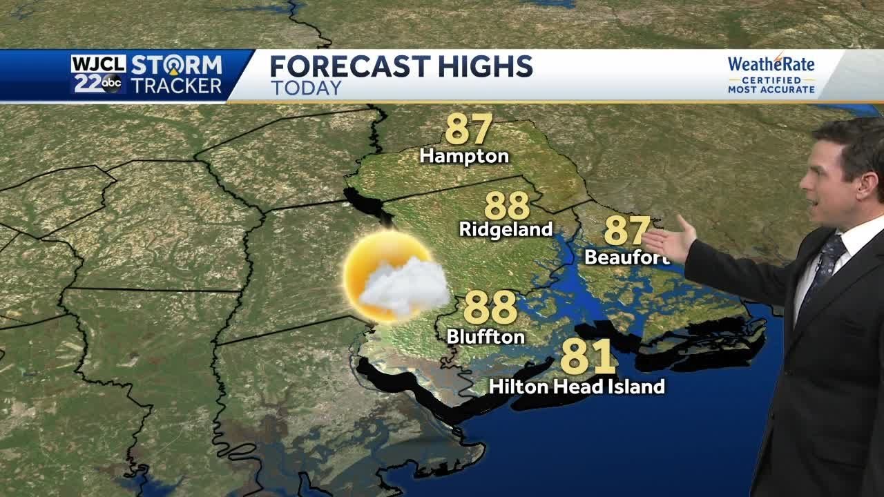 Another warm day and tracking Hurricane Delta