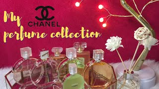 My CHANEL perfume collection for every season ❤️