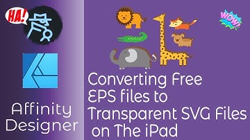 Converting Free EPS files to Transparent SVG Files In Affinity Designer