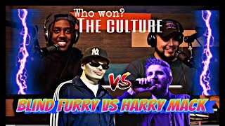 HARRY MACK VS BLIND FURY REACTION! TMG REACTS (I THINK WE KNOW WHO WON)