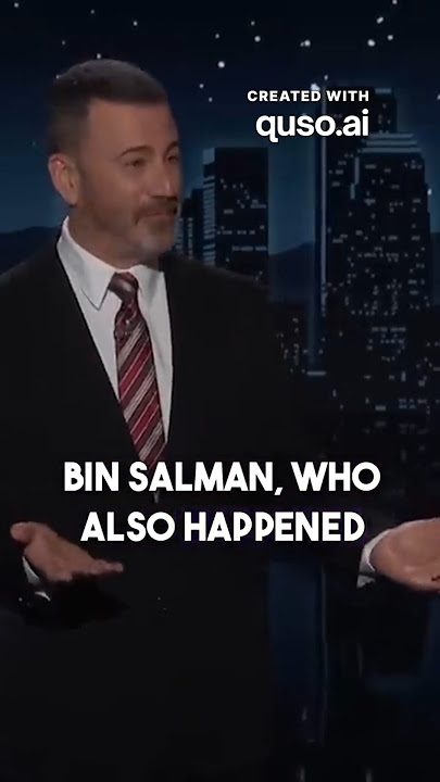 👑 White House Gala for MBS: Kimmel's Take on Trump, Epstein & Saudi Arabia