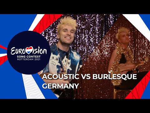 Acoustic Vs Burlesque - I Don't Feel Hate by Jendrik from Germany ??  - Eurovision 2021