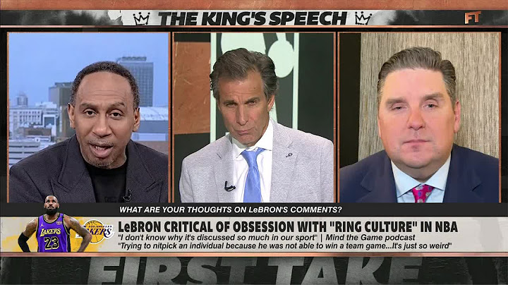 Stephen A. RIPS into LeBron's comments on 'ring culture' 🗣️ 'THEN WHY GO TO MIAMI? | First take