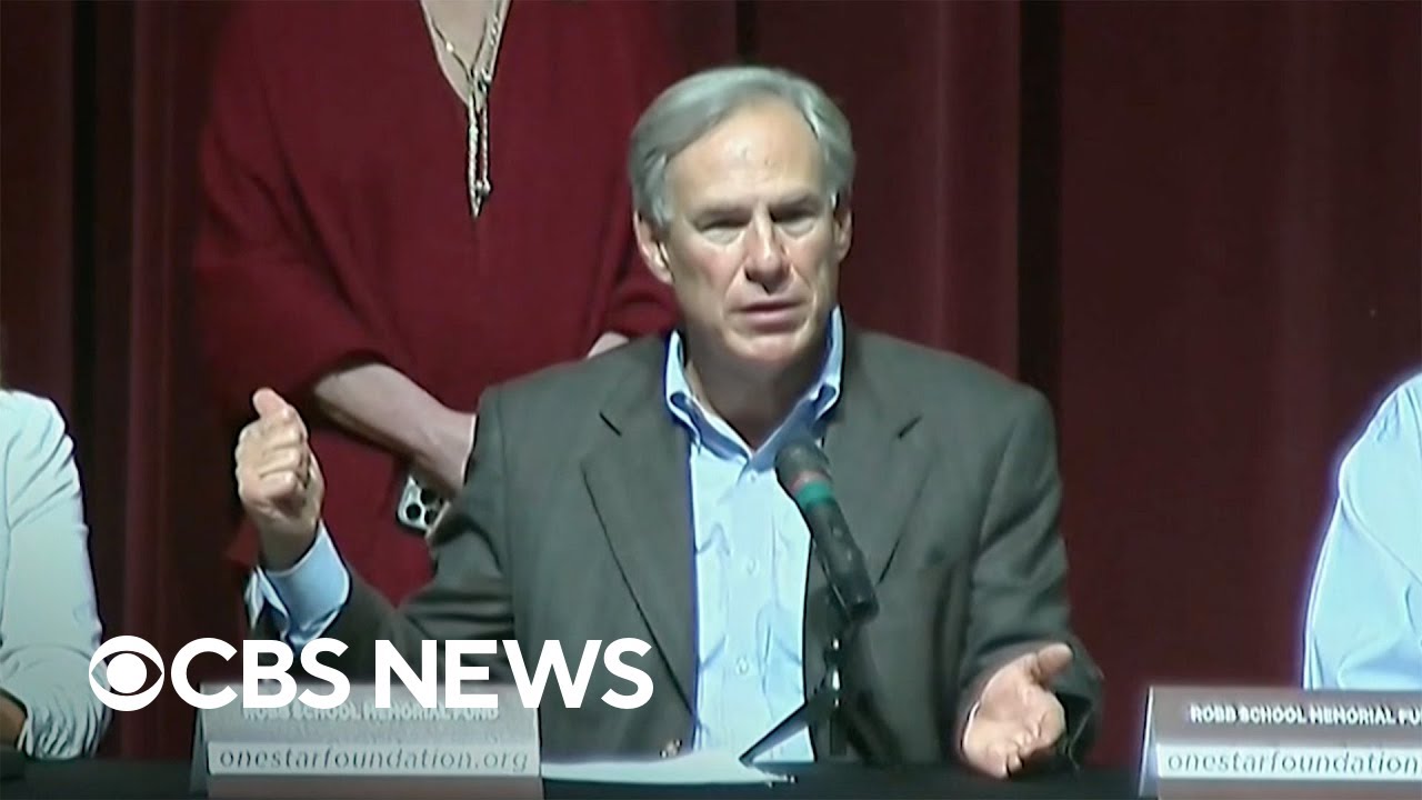 Gov. Abbott says he was “misled” about police response to Texas school shooting