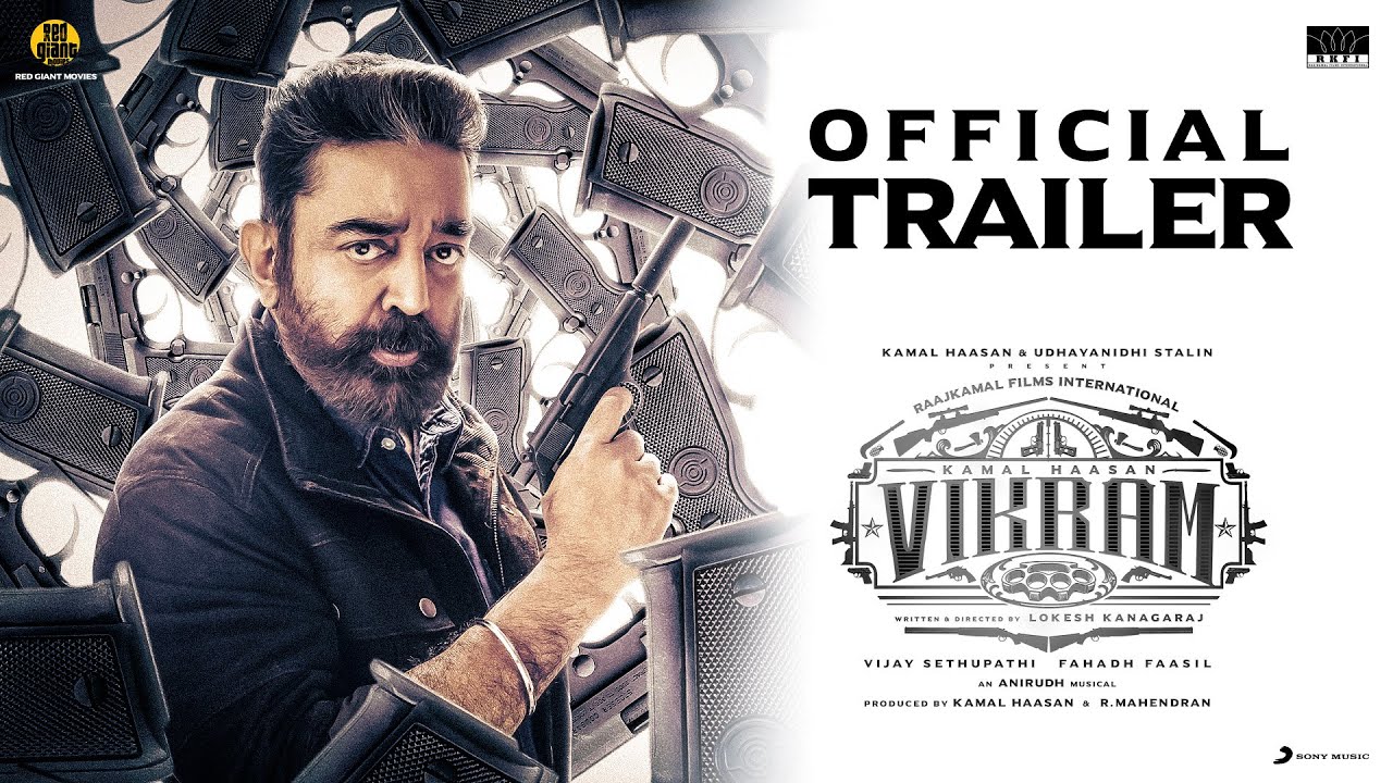 VIKRAM - Official Trailer | Kamal Haasan | VijaySethupathi ...