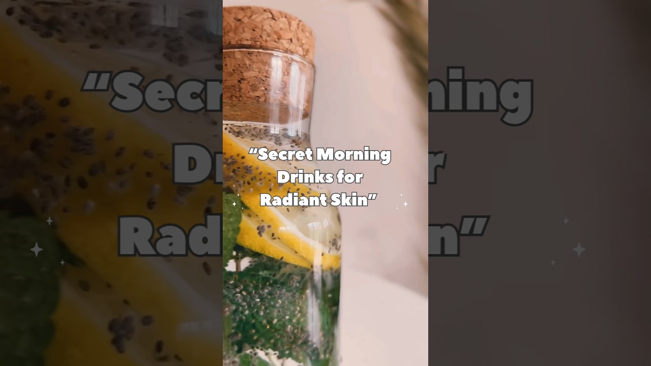 4 Glow Drinks for Radiant Skin | Easy Budget Skincare Drink🍇🍹