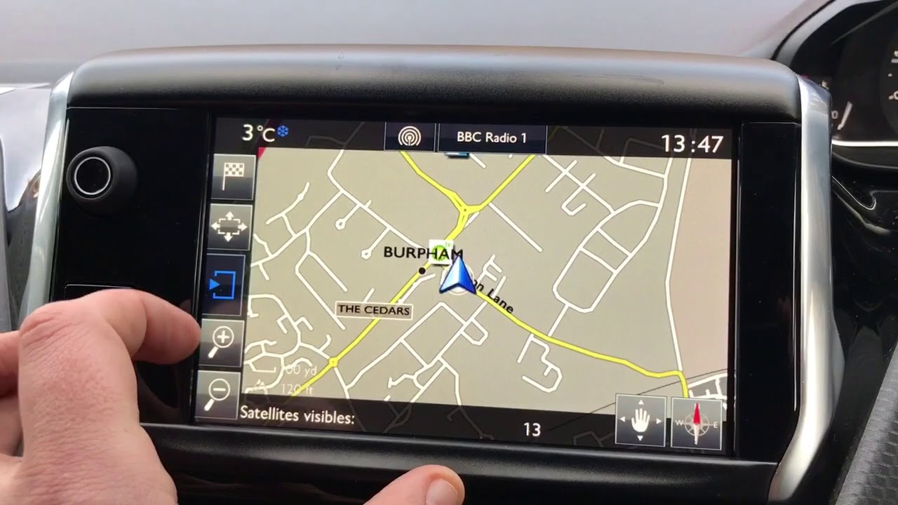 Berri Mængde penge Melting How it works...Peugeot Satellite Navigation - YouTube